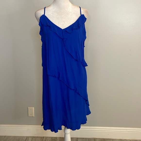 h&m cobalt blue dress Mierah Halter Midi Dress / Cobalt Blue | MESHKI